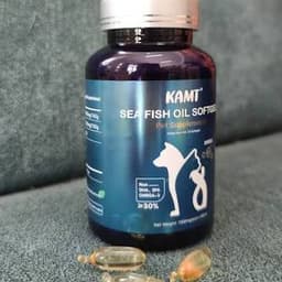 Dầu Cá KAMT Cho Cún Và Mèo 80 Viên, Bổ Sung Omega 3 Dạng Viên Nang Mềm | Yellow Pet 1