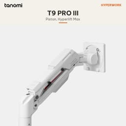 Giá đỡ màn hình HyperWork T9 PRO III 24-57 inch 2-30 kg Piston Hyperlift Max VESA 200x200 mm Quick Release VESA 2.0 Đen 3