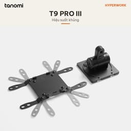 Giá đỡ màn hình HyperWork T9 PRO III 24-57 inch 2-30 kg Piston Hyperlift Max VESA 200x200 mm Quick Release VESA 2.0 Đen 6