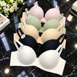 Áo lót su, áo ngực su không gong nâng 5p chất su mềm mại, áo lót mặc áo dài, áo ngực mặc váy 2
