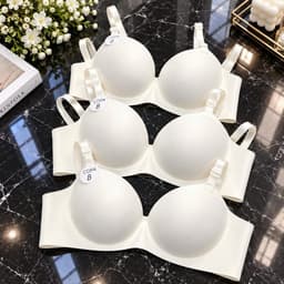 Áo lót su, áo ngực su không gong nâng 5p chất su mềm mại, áo lót mặc áo dài, áo ngực mặc váy 4