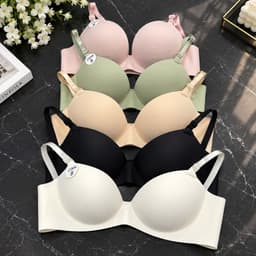 Áo lót su, áo ngực su không gong nâng 5p chất su mềm mại, áo lót mặc áo dài, áo ngực mặc váy 5