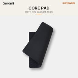 Lót chuột HyperWork Core Pad Cỡ Lớn Dày 4 mm Chống nước Đế cao su chống trượt 4