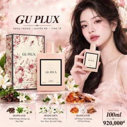 Nước hoa nữ sang trọng Gu Plux 100ml chính hãng 3
