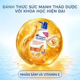 [LIVE] COMBO 2 Dầu Gội Head & Shoulders Sạch Gàu Dưỡng Da Đầu Thảo Dược - Chai 330ml/ 550ml/600ml/850ml 4