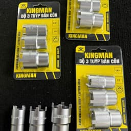 Bộ 3 tuýp mở tán côn KINGMAN 16mm 19mm 21mm thép CR-V, nhiệt luyện cao cấp K249 4