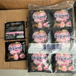 [CHUẨN THÁI] 60 GÓI NƯỚC XẢ VẢI HYGIENE NỘI ĐỊA THÁI LAN 20ml/gói(12 gói/ dây) 9