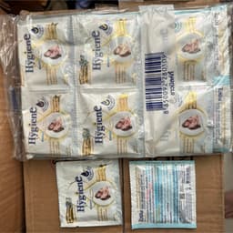 [CHUẨN THÁI] 60 GÓI NƯỚC XẢ VẢI HYGIENE NỘI ĐỊA THÁI LAN 20ml/gói(12 gói/ dây) 5