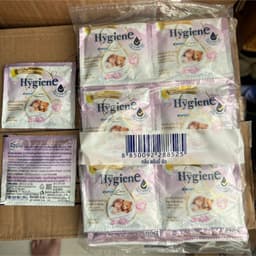 [CHUẨN THÁI] 60 GÓI NƯỚC XẢ VẢI HYGIENE NỘI ĐỊA THÁI LAN 20ml/gói(12 gói/ dây) 8