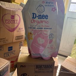 [CHUẨN THÁI] nước giặt EM BÉ D-nee Organic màu TÍM/HỒNG 1300ml THÁI LAN 9