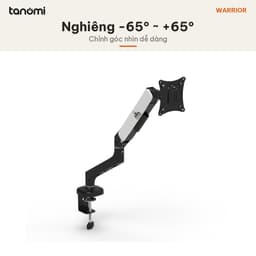 Giá đỡ màn hình Warrior WA-MH0801 1 màn 13-32 inch 2-9 kg VESA 75x75 100x100 mm arm màn hình 3