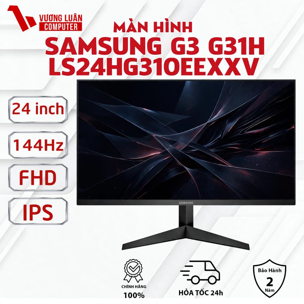 Màn hình Samsung G3 G31H LS24HG310EEXXV 24 inch (FHD - IPS – 144hz – 1ms ) Phân khúc mới cho Gaming