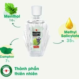 Eagle Brand Dầu gió trắng Mỹ - 24ml, Hương hoa oải hương 4