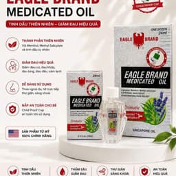 Eagle Brand Dầu gió trắng Mỹ - 24ml, Hương hoa oải hương 1