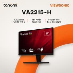 Màn hình văn phòng ViewSonic VA2215-H 22 inch Full HD 100Hz FreeSync học tập bảo vệ mắt HDMI VGA 1