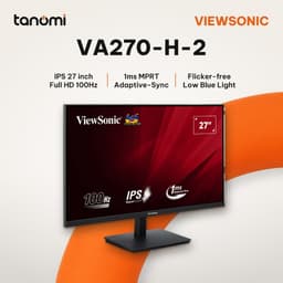 Màn hình văn phòng ViewSonic VA270-H-2 27 inch IPS Full HD 100Hz Adaptive-Sync học tập bảo vệ mắt 1