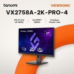 Màn hình gaming ViewSonic VX2758A-2K-PRO-4 27 inch IPS 180Hz 1ms MPRT HDR10 chơi game FPS G-Sync compatible 1