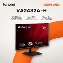 Màn hình văn phòng ViewSonic VA2432A-H 24 inch IPS Full HD 120Hz Adaptive-Sync học tập bảo vệ mắt 1