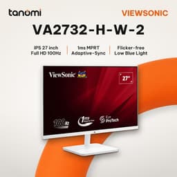 Màn hình văn phòng ViewSonic VA2732-H-W-2 27 inch IPS Full HD 100Hz Adaptive-Sync Trắng học tập 1