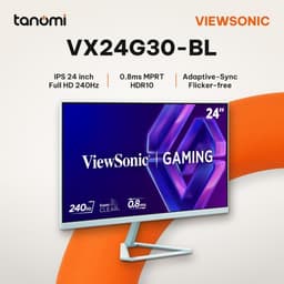 Màn hình gaming ViewSonic VX24G30-BL 24 inch IPS Full HD 240Hz 0.8ms MPRT HDR10 Xanh mint chơi game FPS 1