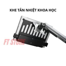 Giá Treo Laptop Gắn Arm Màn Hình VESA HyperWork LT03 - Khay Đỡ Máy Tính, Tablet 12-17 Inch Tản Nhiệt Tốt, Chắc Chắn 6