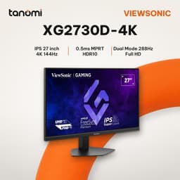 Màn hình gaming ViewSonic XG2730D-4K 27 inch IPS 144Hz Dual Mode 288Hz 0.5ms MPRT chơi game FPS 1