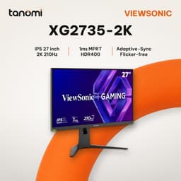 Màn hình gaming ViewSonic XG2735-2K 27 inch IPS 210Hz 1ms MPRT chơi game FPS G-Sync compatible HDR400 1