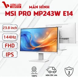 MÀN HÌNH VĂN PHÒNG MSI PRO MP243W E14 23.8inch IPS FHD 144Hz 1