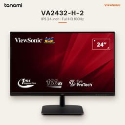 Màn hình văn phòng ViewSonic VA2432-H-2 24 inch IPS Full HD 100Hz Adaptive-Sync học tập bảo vệ mắt 2