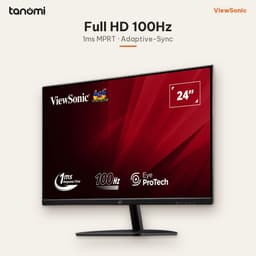 Màn hình văn phòng ViewSonic VA2432-H-2 24 inch IPS Full HD 100Hz Adaptive-Sync học tập bảo vệ mắt 3