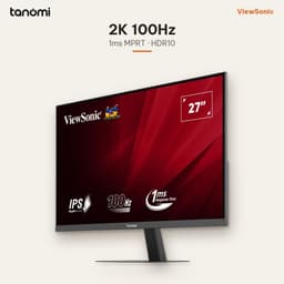 Màn hình văn phòng ViewSonic VA2708-2K-MHD 27 inch IPS 100Hz Loa 2W x 2 học tập bảo vệ mắt HDMI VGA 3