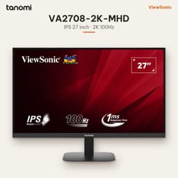 Màn hình văn phòng ViewSonic VA2708-2K-MHD 27 inch IPS 100Hz Loa 2W x 2 học tập bảo vệ mắt HDMI VGA 2