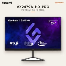 Màn hình gaming ViewSonic VX2479A-HD-PRO 24 inch IPS Full HD 240Hz 1ms MPRT HDR10 chơi game FPS 2