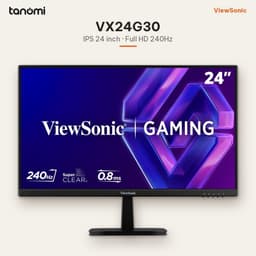Màn hình gaming ViewSonic VX24G30 24 inch IPS Full HD 240Hz 0.8ms MPRT HDR10 chơi game FPS G-Sync compatible 2