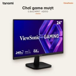 Màn hình gaming ViewSonic VX24G30 24 inch IPS Full HD 240Hz 0.8ms MPRT HDR10 chơi game FPS G-Sync compatible 6