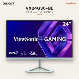 Màn hình gaming ViewSonic VX24G30-BL 24 inch IPS Full HD 240Hz 0.8ms MPRT HDR10 Xanh mint chơi game FPS 2