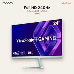 Màn hình gaming ViewSonic VX24G30-BL 24 inch IPS Full HD 240Hz 0.8ms MPRT HDR10 Xanh mint chơi game FPS 3