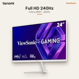 Màn hình gaming ViewSonic VX24G30-W 24 inch IPS Full HD 240Hz 0.8ms MPRT HDR10 Trắng chơi game FPS 3