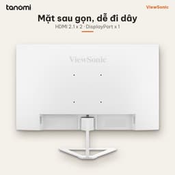 Màn hình gaming ViewSonic VX24G30-W 24 inch IPS Full HD 240Hz 0.8ms MPRT HDR10 Trắng chơi game FPS 4