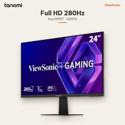 Màn hình gaming ViewSonic VX24G31A 24 inch IPS Full HD 280Hz 1ms MPRT HDR10 chơi game FPS G-Sync compatible 3