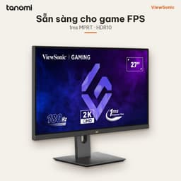 Màn hình gaming ViewSonic VX2758A-2K-PRO-4 27 inch IPS 180Hz 1ms MPRT HDR10 chơi game FPS G-Sync compatible 4