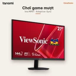 Màn hình gaming ViewSonic VA27G1-H 27 inch IPS Full HD 144Hz 1ms MPRT chơi game FPS Adaptive-Sync 6