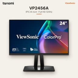 Màn hình đồ hoạ ViewSonic VP2456A 24 inch IPS Full HD 120Hz USB-C 90W thiết kế chỉnh ảnh 100 sRGB 2