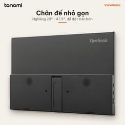 Màn hình di động ViewSonic VA1650 16 inch IPS Full HD 60Hz USB-C màn hình phụ laptop văn phòng đi công tác 5