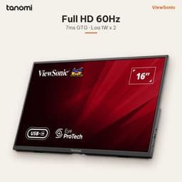 Màn hình di động ViewSonic VA1650 16 inch IPS Full HD 60Hz USB-C màn hình phụ laptop văn phòng đi công tác 3