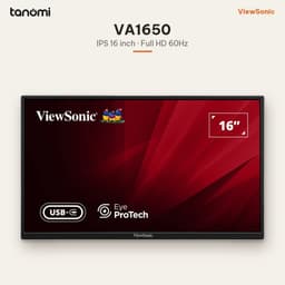 Màn hình di động ViewSonic VA1650 16 inch IPS Full HD 60Hz USB-C màn hình phụ laptop văn phòng đi công tác 2