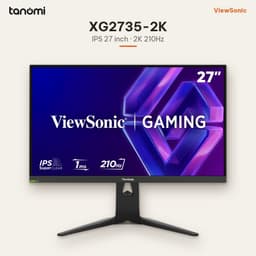 Màn hình gaming ViewSonic XG2735-2K 27 inch IPS 210Hz 1ms MPRT chơi game FPS G-Sync compatible HDR400 2