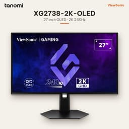 Màn hình gaming ViewSonic XG2738-2K-OLED 27 inch 240Hz 0.03ms GTG QD-OLED chơi game FPS G-Sync compatible 2