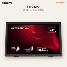 Màn hình cảm ứng ViewSonic TD2423 24 inch VA Full HD 75Hz cảm ứng hồng ngoại bán hàng kiosk học tập 2