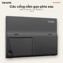 Màn hình gaming di động ViewSonic VX1654 16 inch IPS Full HD 144Hz USB-C chơi game FPS FreeSync 4
